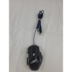 Optical USB Wired Gaming  7 Buttons 7200 DPI Professional Gaming Detroit Lions